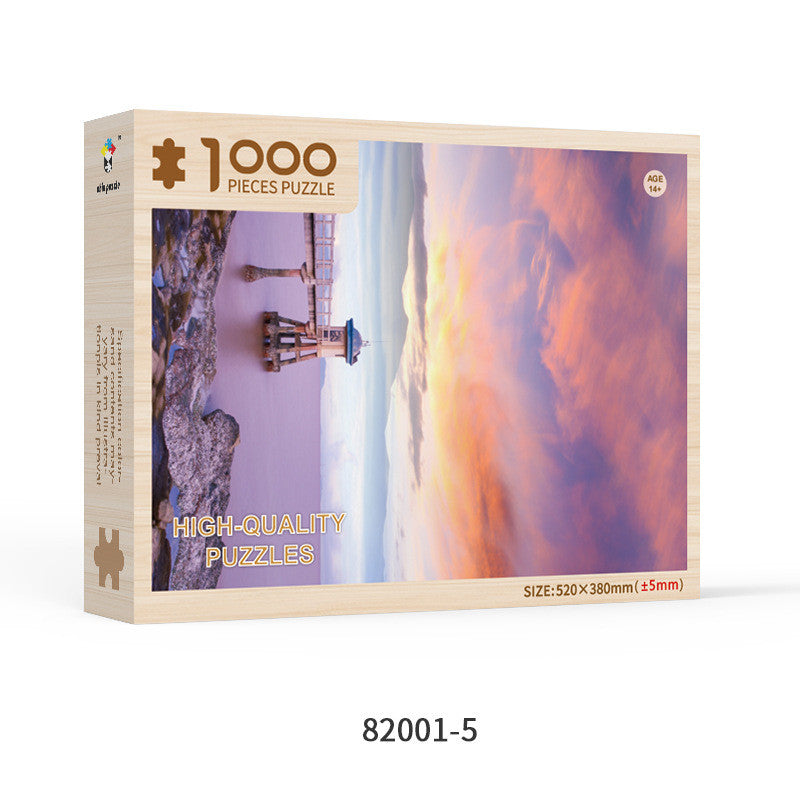 Holzpuzzle für Erwachsene – 1000 Teile – Bild 19 | LuxeStyle