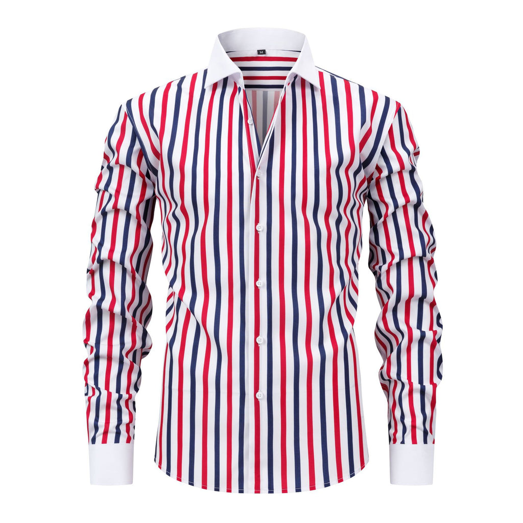 Herren Stretchhemd mit Windsor-Kragen – Bild 5 | LuxeStyle