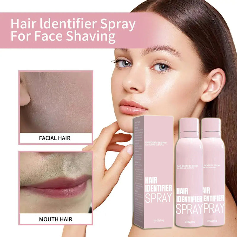 Hair Identifier Spray Set – Für Gesichtsenthaarung