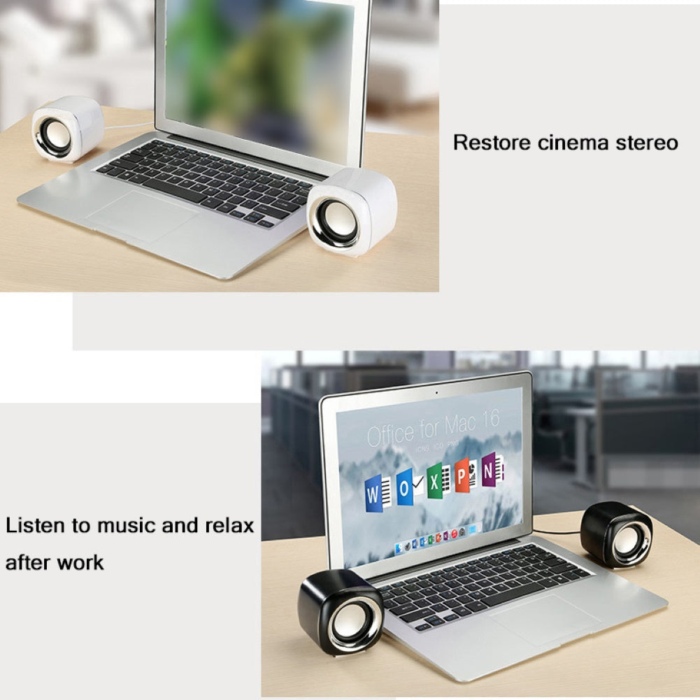 Mini-Stereo-Lautsprecher für Laptop & Desktop – Bild 5 | LuxeStyle