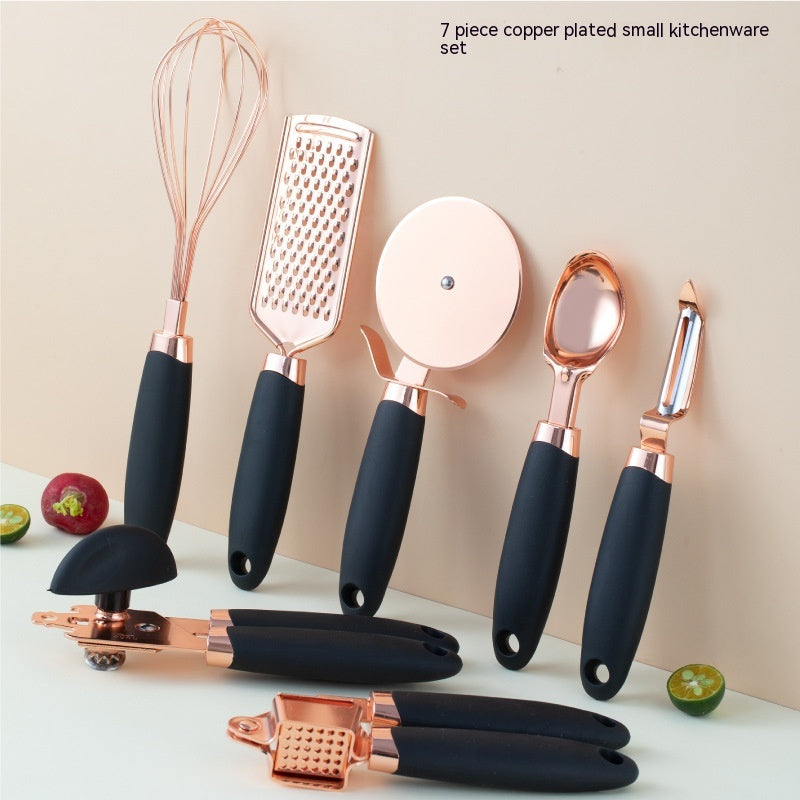 Küchenreibe mit Kupferbeschichtung Set