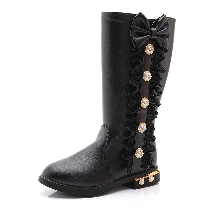 Gefütterte Mädchenstiefel für Herbst & Winter – Bild 2 | LuxeStyle