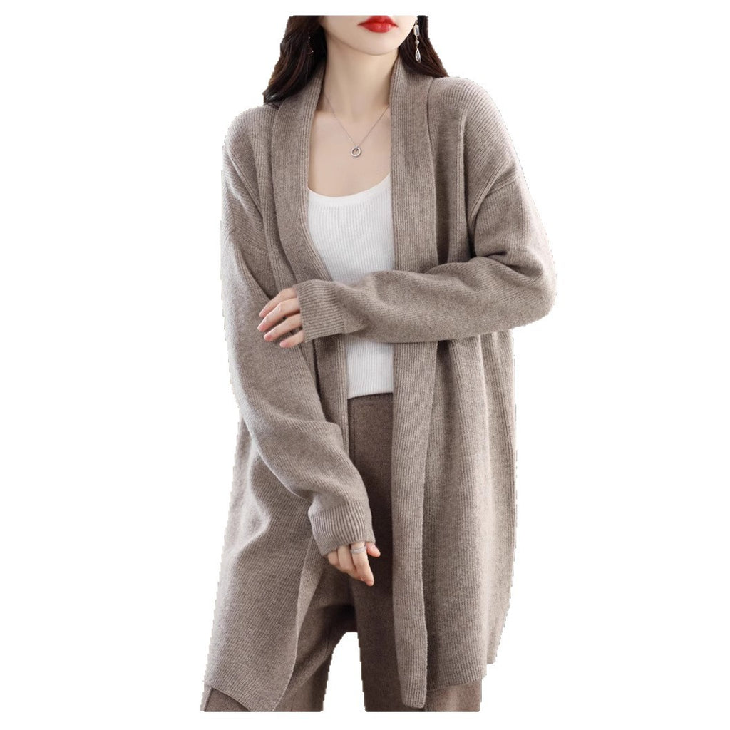 Strick-Cardigan, locker geschnitten
