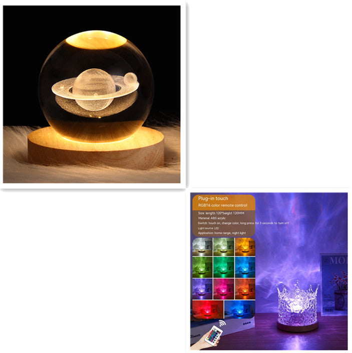 LED Wasserwellen Projektionsleuchte