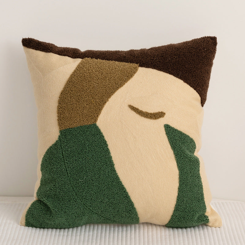 Abstrakter Baumwoll-Kissenbezug fürs Sofa