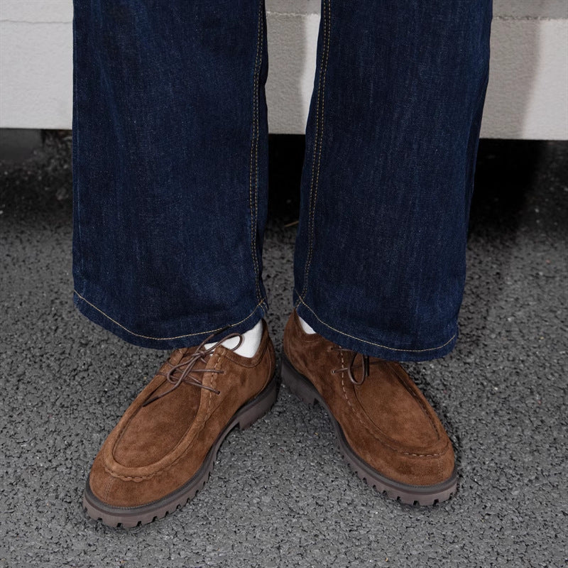 Retro Leder Halbschuhe für Herren