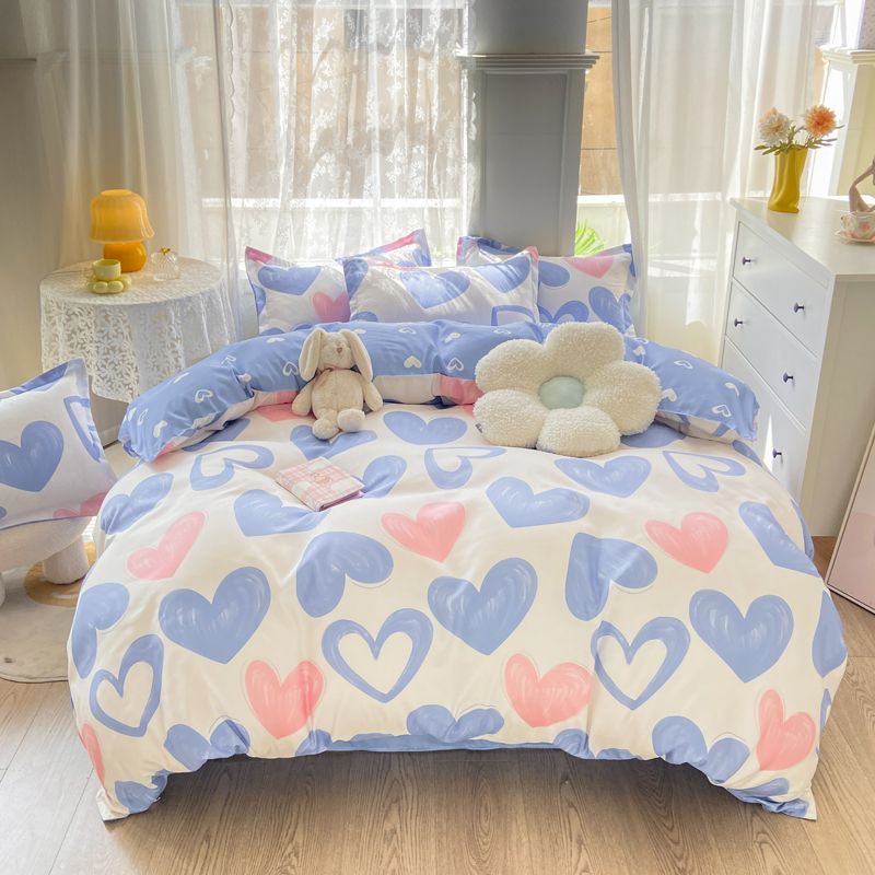 Vierer-Deckenbezug Set 160x210 cm