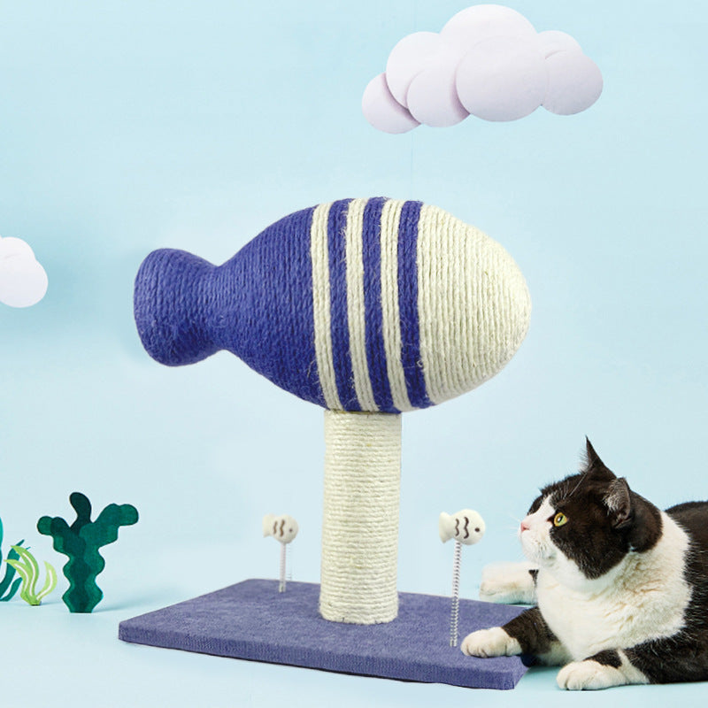Sisal Flying Fish Kratzbaum für Katzen – Bild 5 | LuxeStyle
