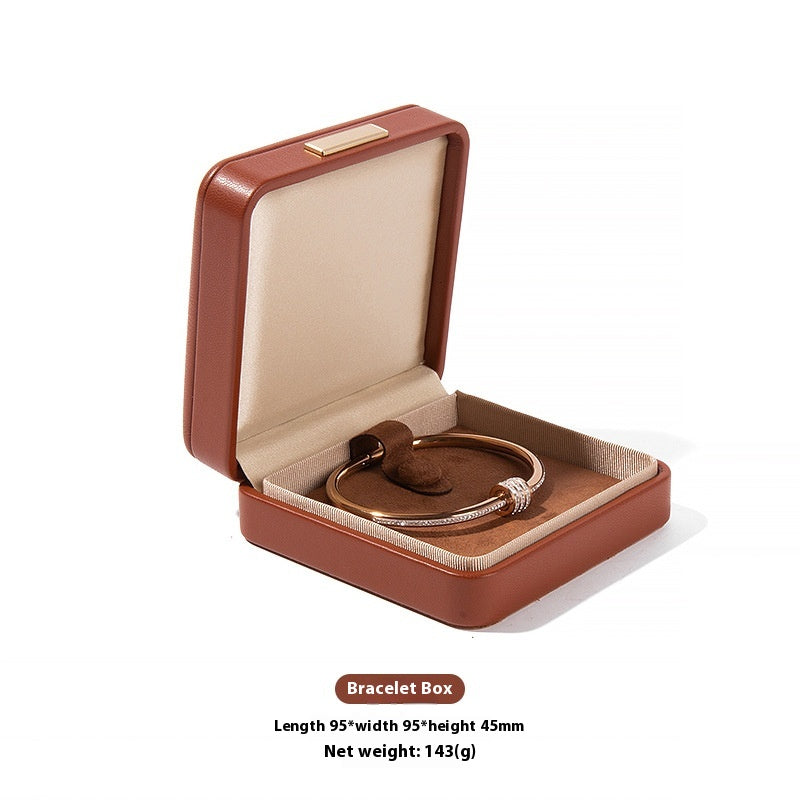 Schmuckbox aus PU-Leder, abgerundete Ecken – Bild 12 | LuxeStyle