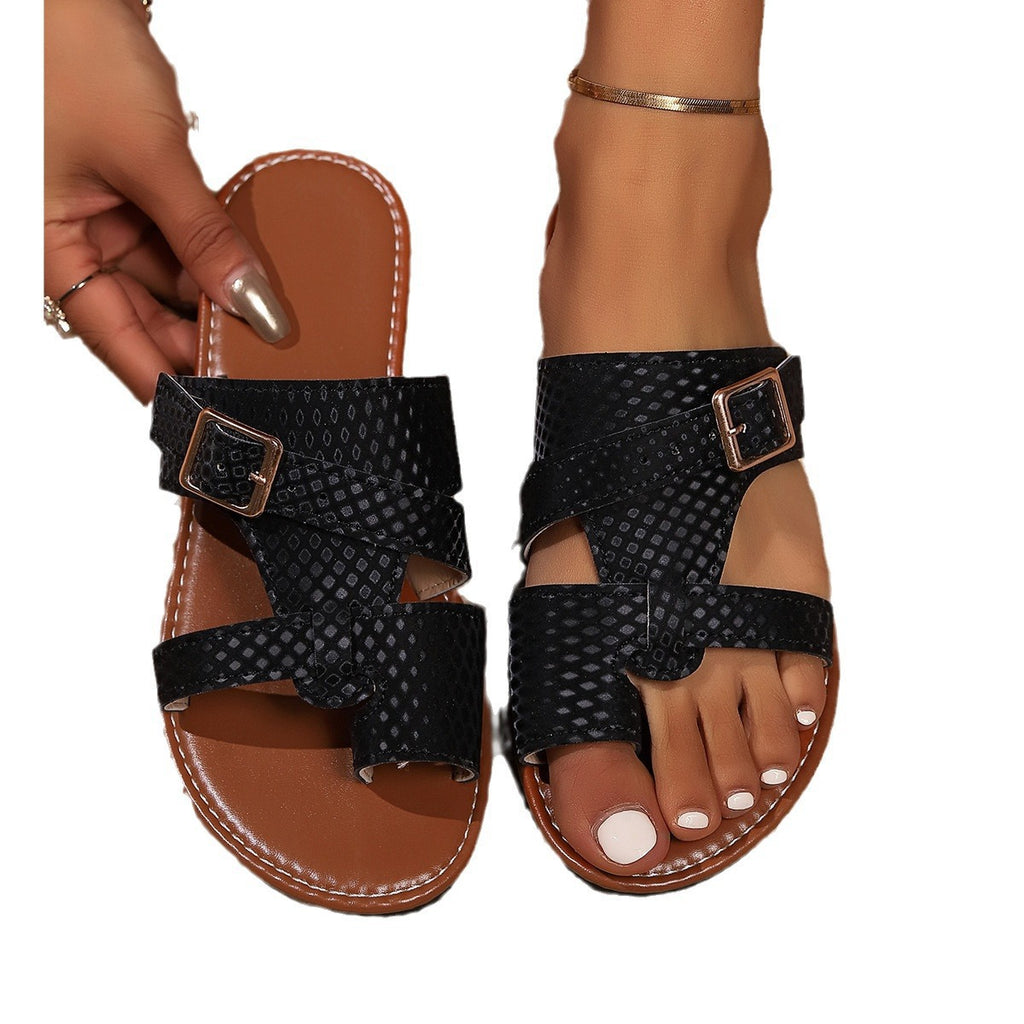 Damen Strand-Sandale | LuxeStyle