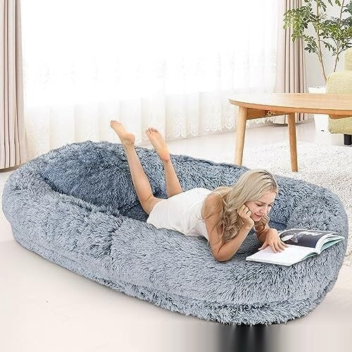 Hundesofa Queen Bed für Mensch und Tier