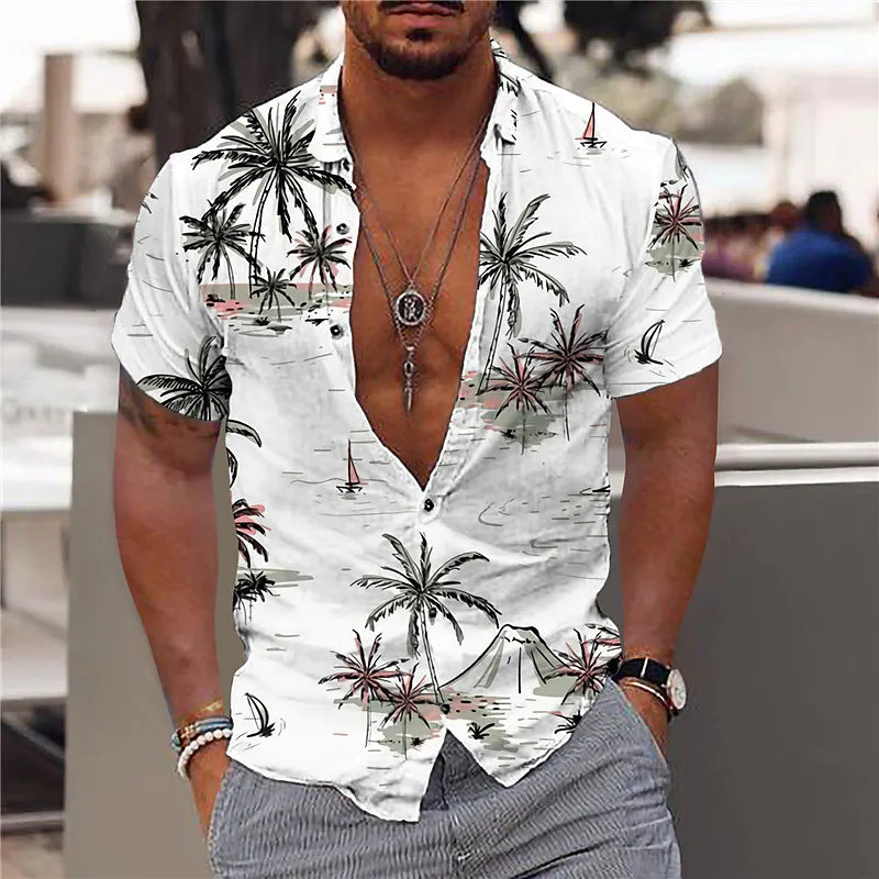 Hawaiihemd für Herren – Bild 5 | LuxeStyle