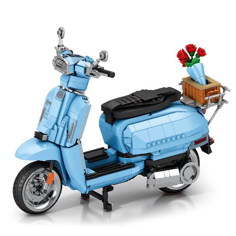 Motorrad Bausteine für Kinder