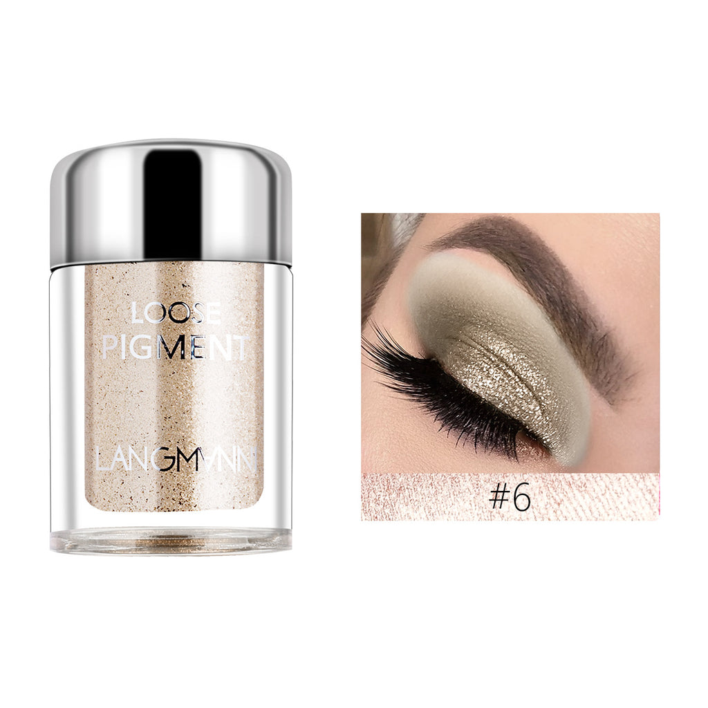 Perlglänzendes Lidschatten-Set mit Diamantglitzer – Bild 11 | LuxeStyle