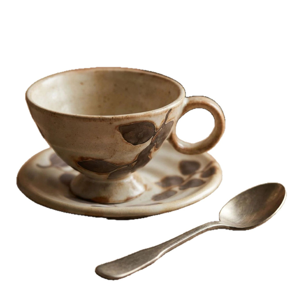 Keramiktasse Retro mit Blumenmuster, 250 ml – Bild 6 | LuxeStyle