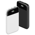 Ultra-dünne 10000 mAh Powerbank mit Digitalanzeige
