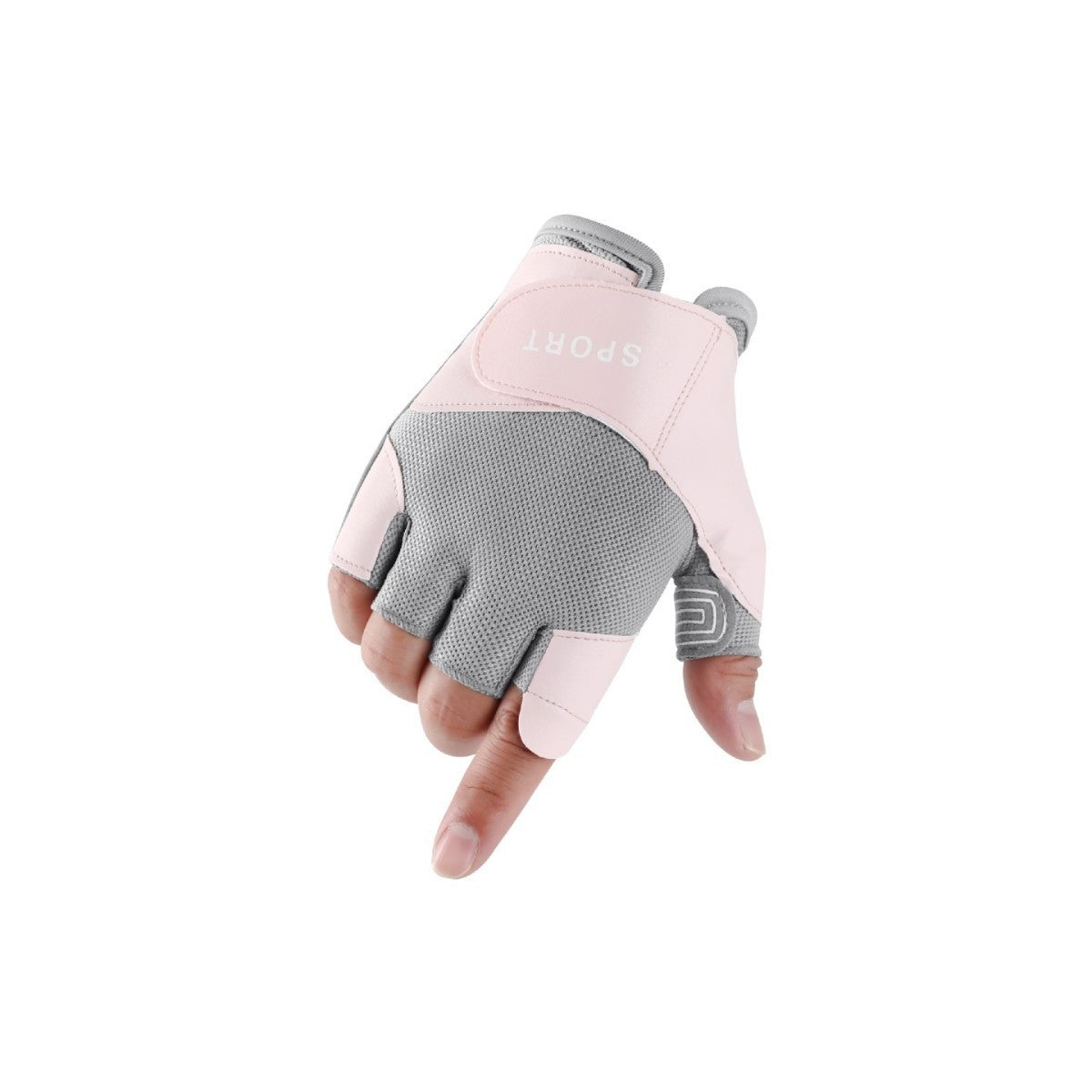 Leichte, atmungsaktive Halbfinger-Handschuhe