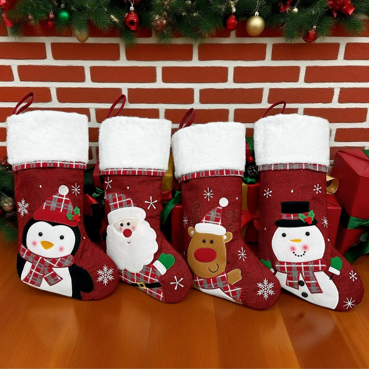 Weihnachtsstrumpf-Geschenkbeutel Anhänger – Bild 6 | LuxeStyle