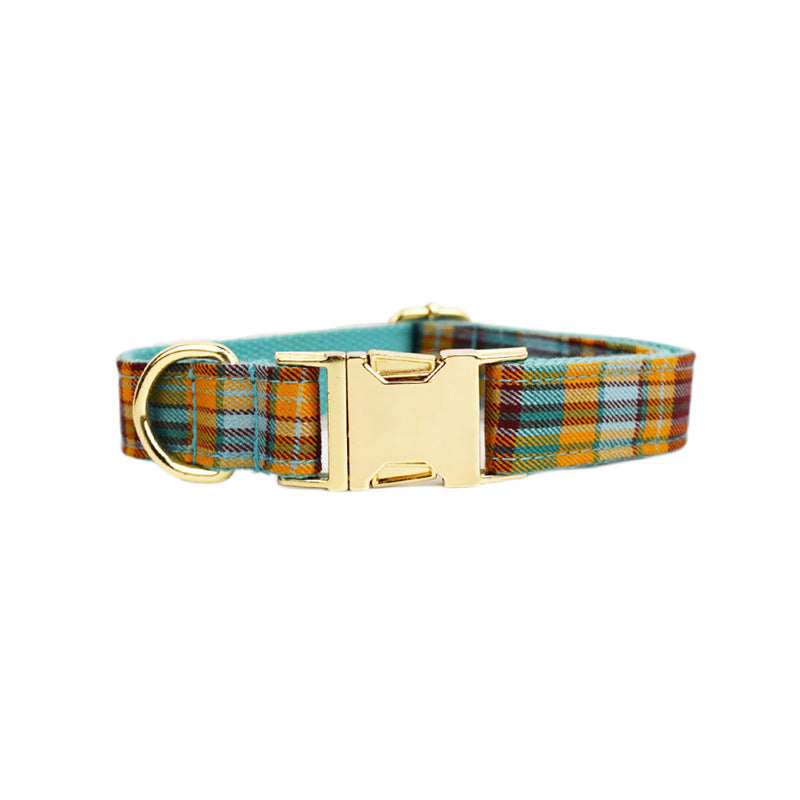 Halsband oder Leine mit grünem Karomuster – Bild 13 | LuxeStyle
