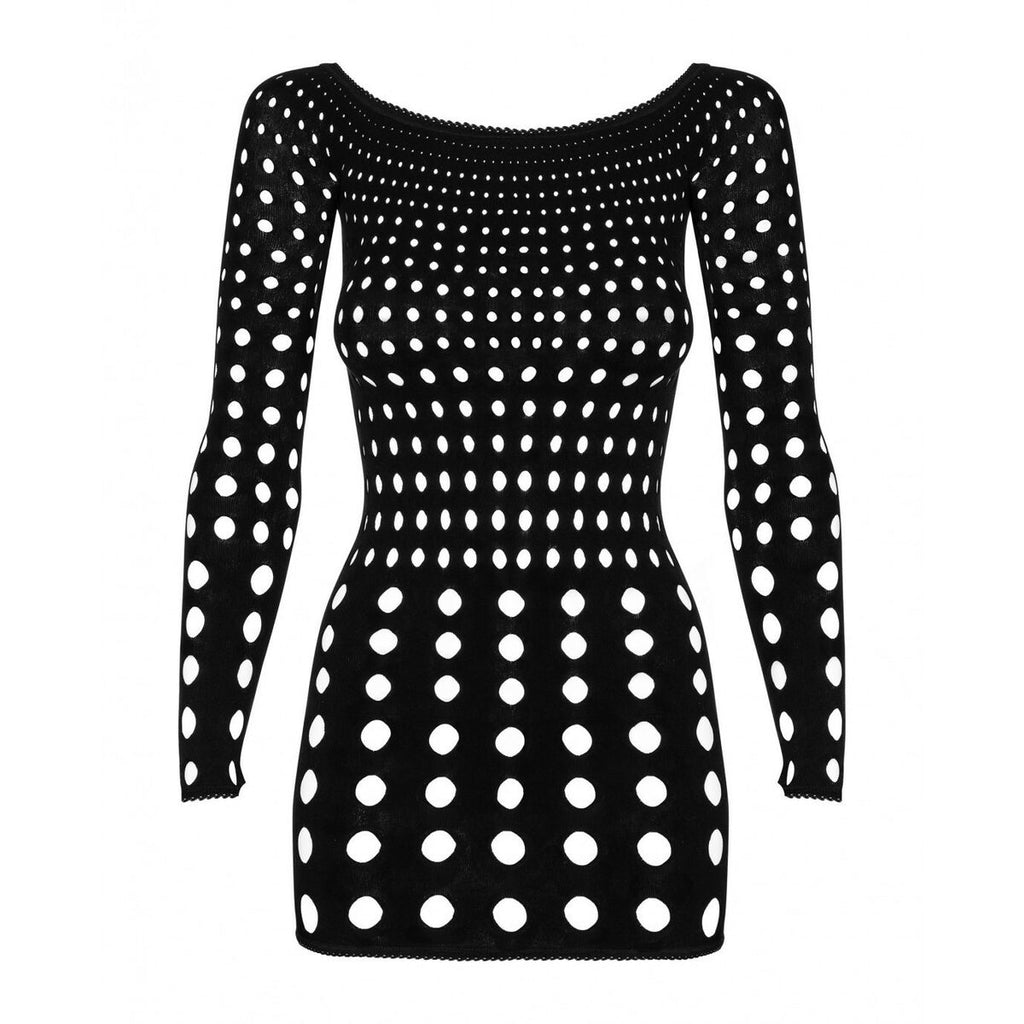 Kleid Obsessive ROCKER  Schwarz S/M/L