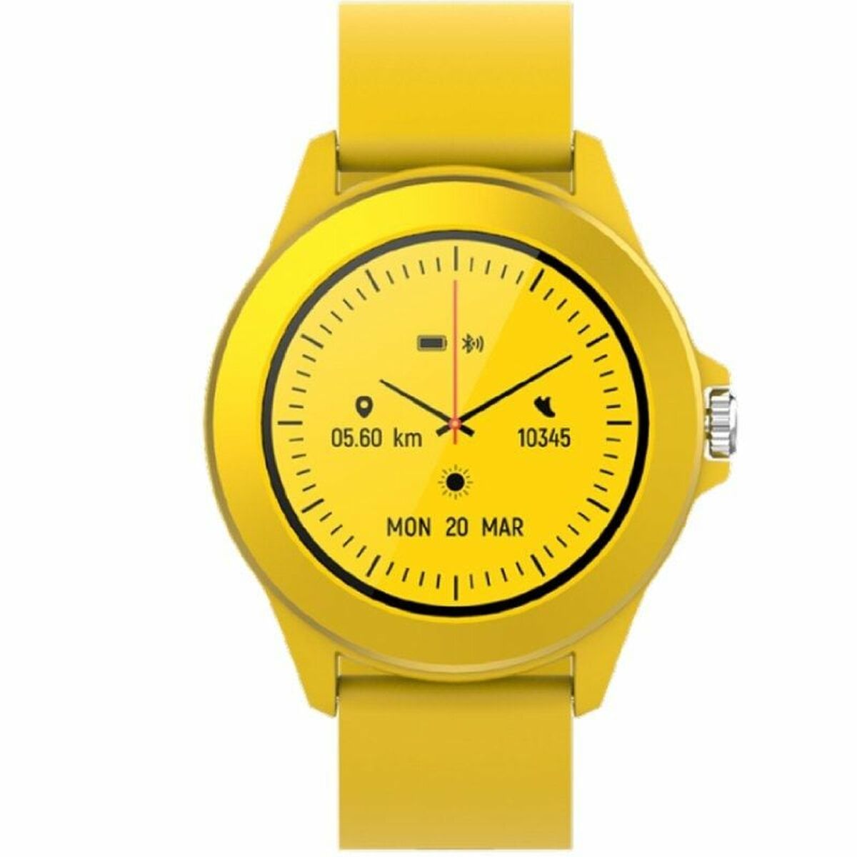 Knallgelbe Smartwatch: Dein Power-Upgrade fürs Handgelenk!
