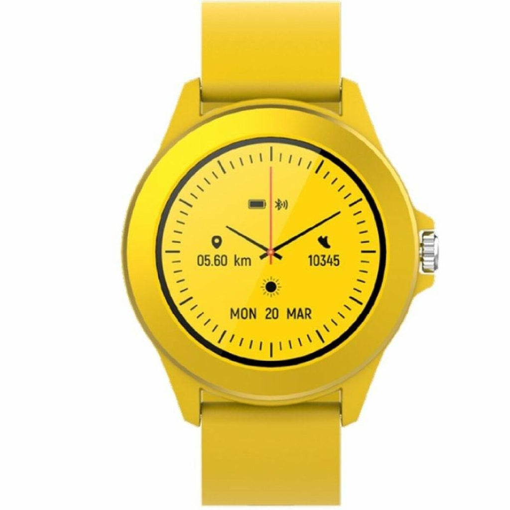 Gelbe Smartwatch – Dein farbiger Begleiter für Sport & Stil.