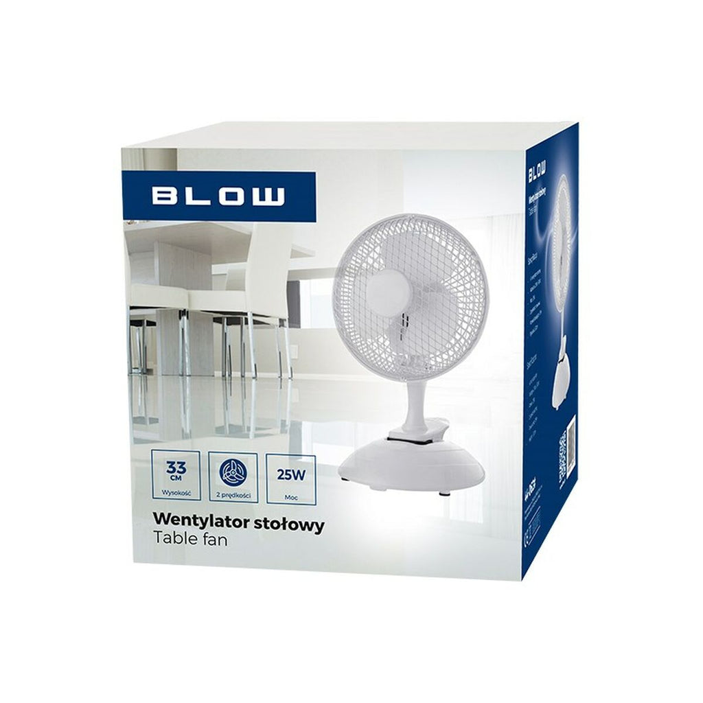 Tischventilator Blow 44-062# Weiss 25 W 22 W