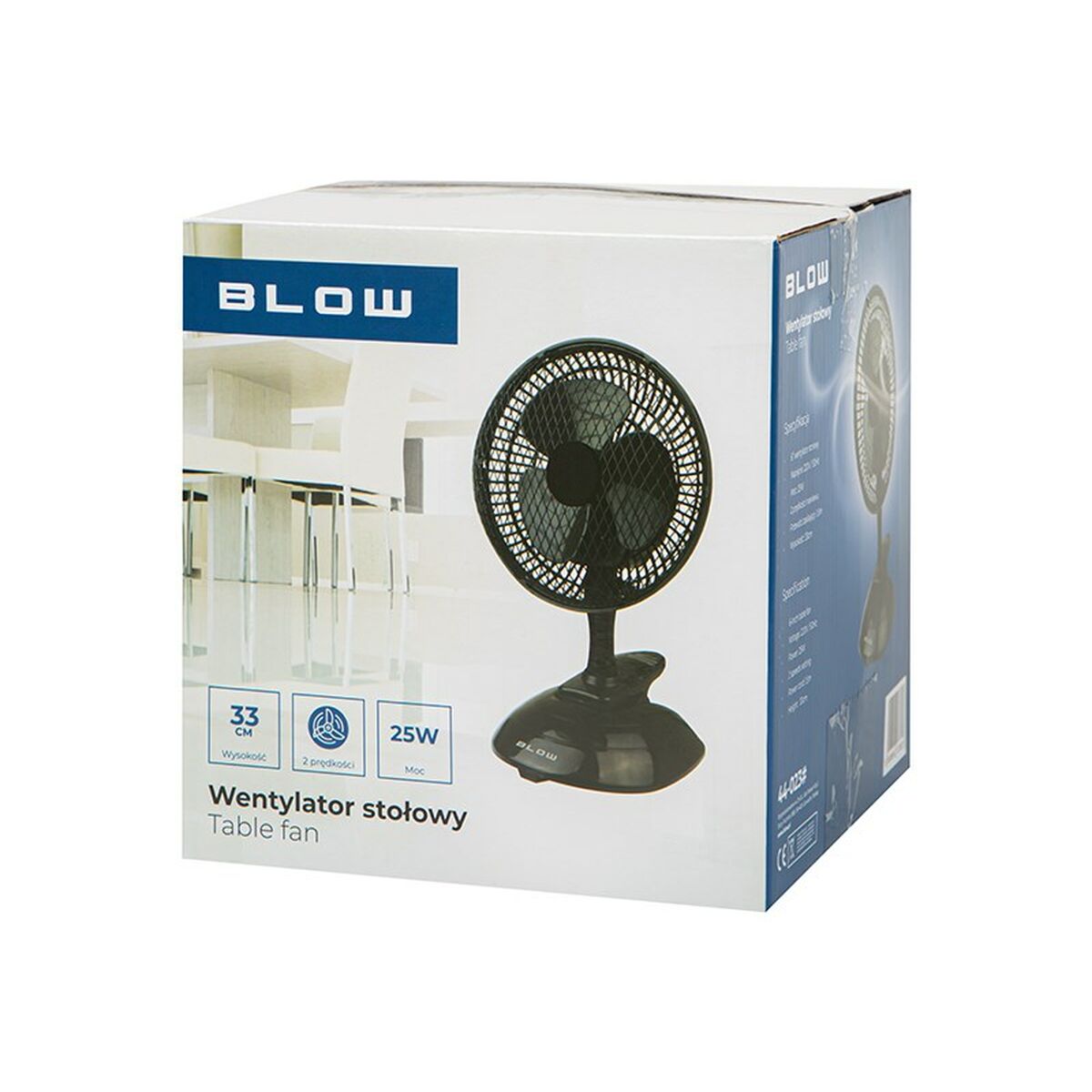 Tischventilator Blow 44-023# Schwarz 25 W – Bild 2 | LuxeStyle