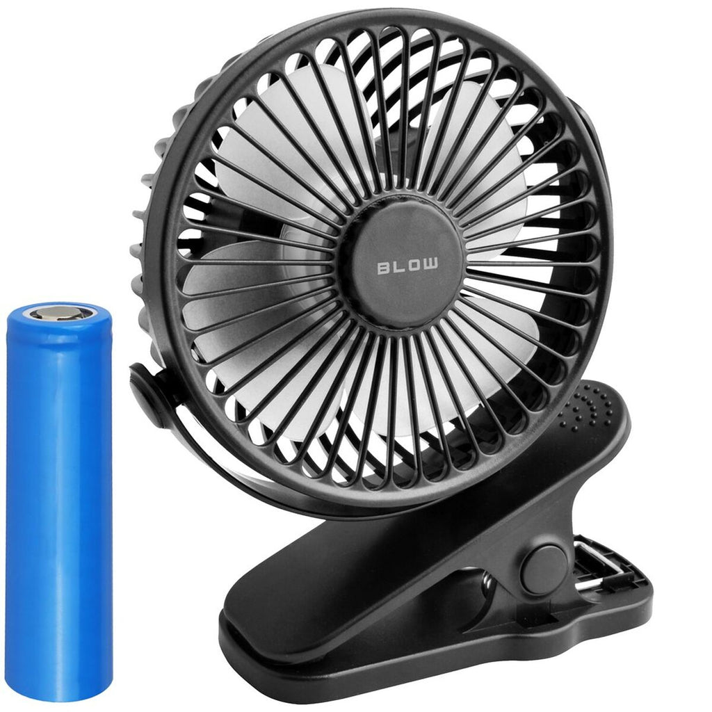 Tischventilator Blow 44-506 Schwarz USB – Bild 2 | LuxeStyle