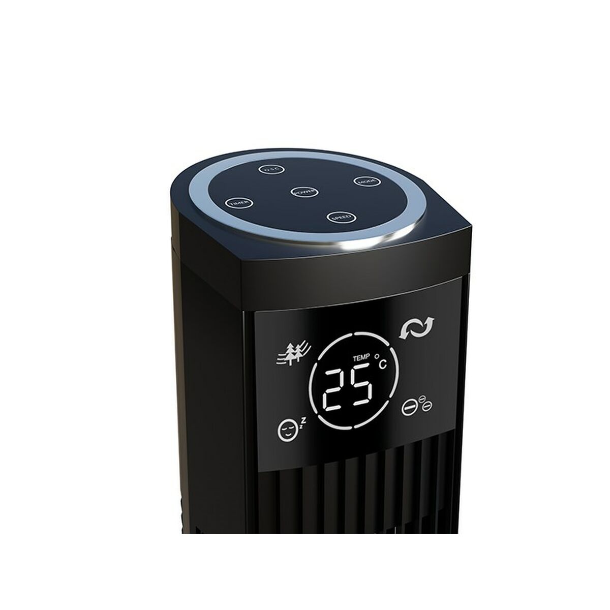 Tischventilator Blow 44-654# Schwarz 90 W