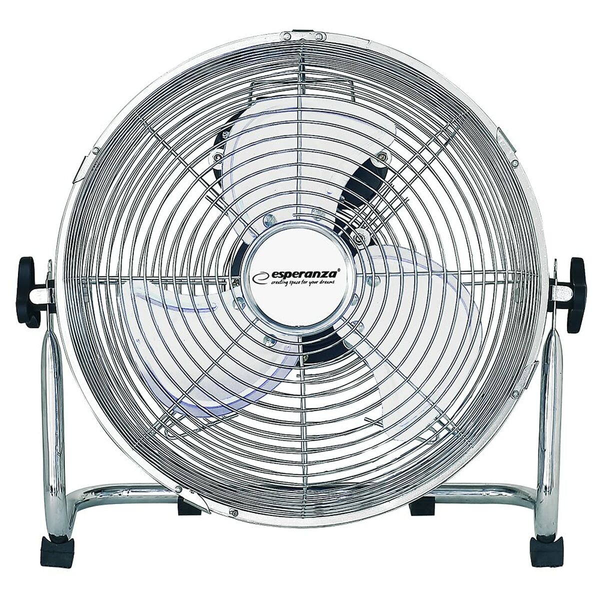 Tischventilator Esperanza EHF005 Chrom 50 W
