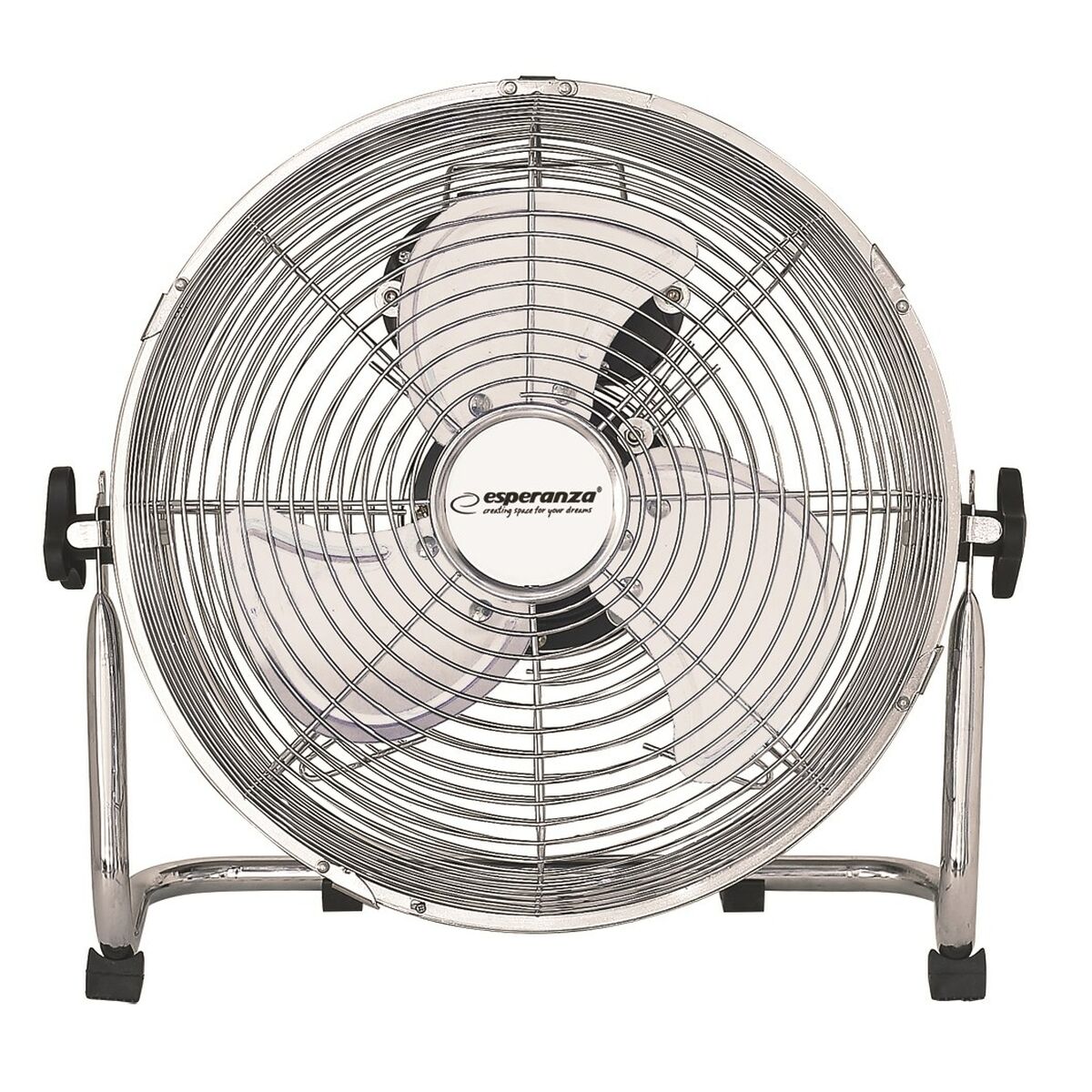 Tischventilator Esperanza EHF005 Chrom 50 W