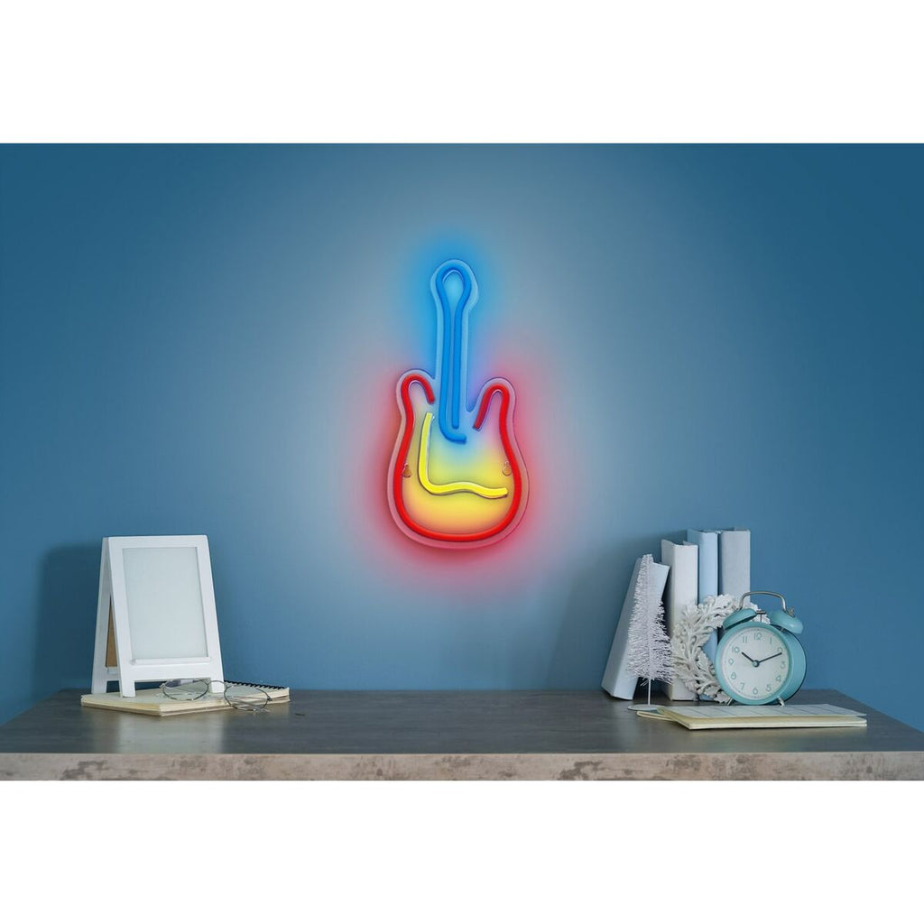 Leuchtende Dekoration Activejet AJE-NEON GITARA Bunt (1 Stücke)