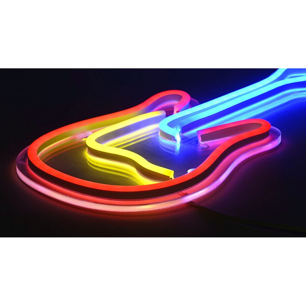 Leuchtende Dekoration Activejet AJE-NEON GITARA Bunt (1 Stücke)