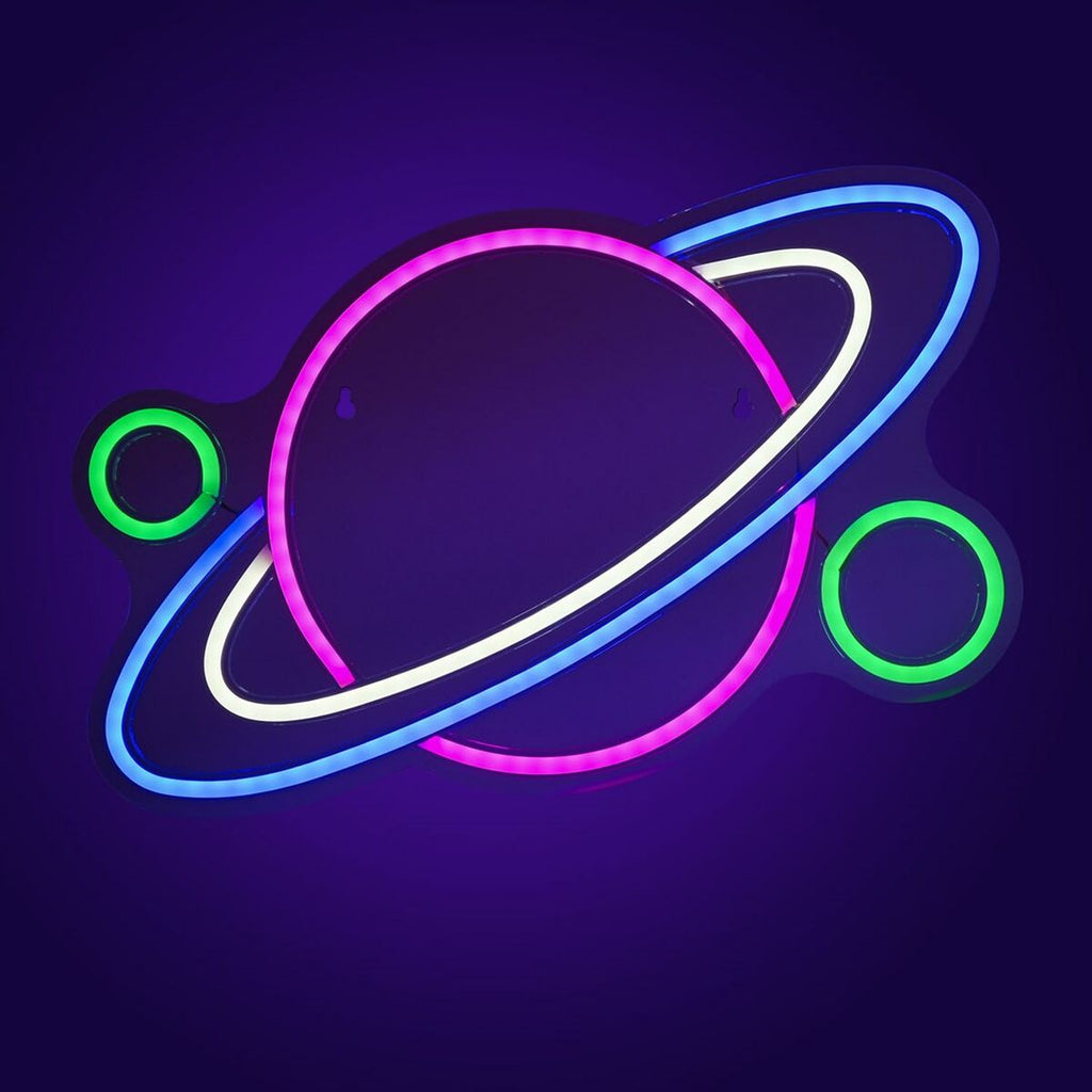 Leuchtende Dekoration Activejet AJE-NEON PLANET Bunt (1 Stücke)