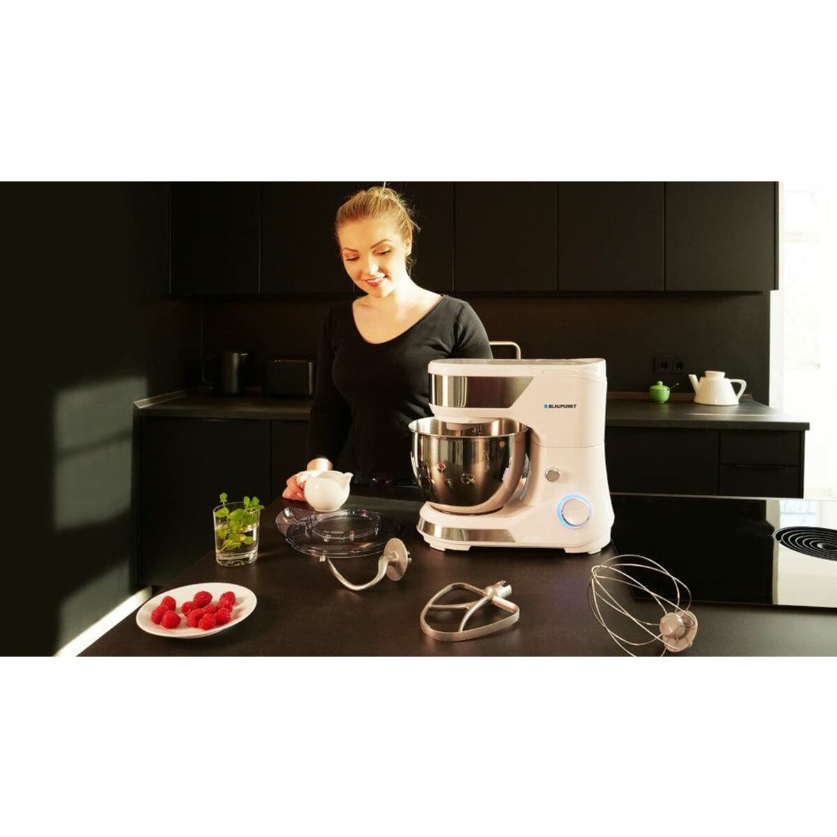 Küchenmaschine Blaupunkt SMM501  Silberfarben 1500 W – Bild 4 | LuxeStyle