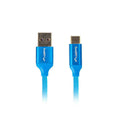 USB A zu USB-C-Kabel Lanberg Quick Charge 3.0 Blau – LuxeStyle Schweiz
