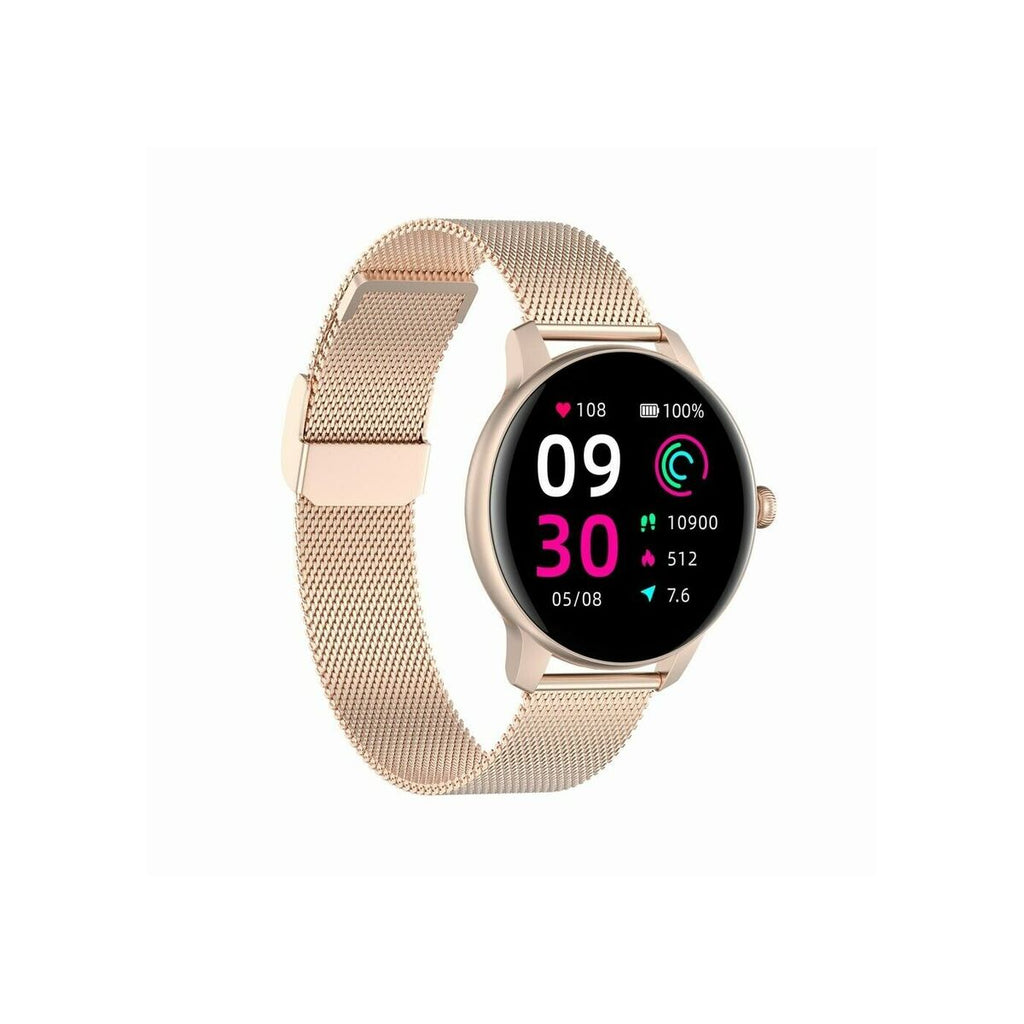 Damen Smartwatch Gold: Eleganz trifft smarte Funktionen – Ansicht 4