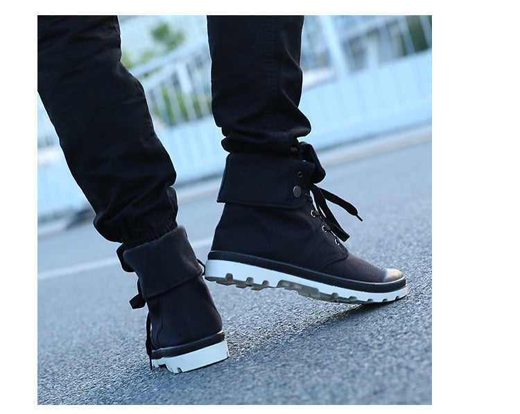 Platform High-top Canvas Sportschuhe