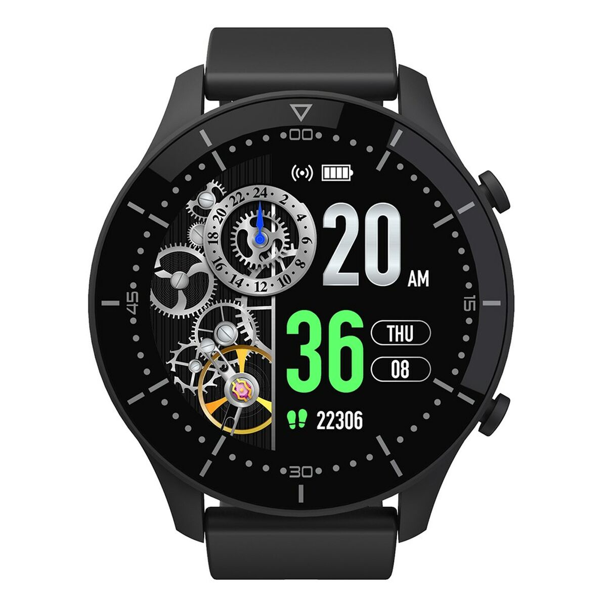 Stilvolle Smartwatch Schwarz – Immer up-to-date
