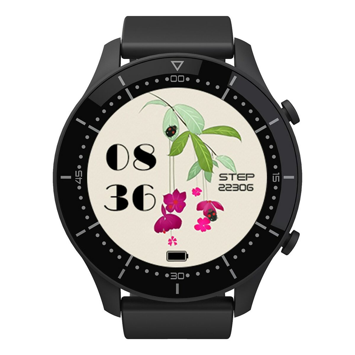 Stilvolle Smartwatch Schwarz – Immer up-to-date