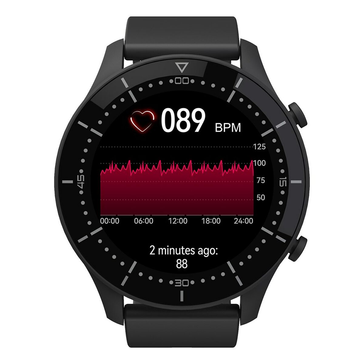 Stilvolle Smartwatch Schwarz – Immer up-to-date