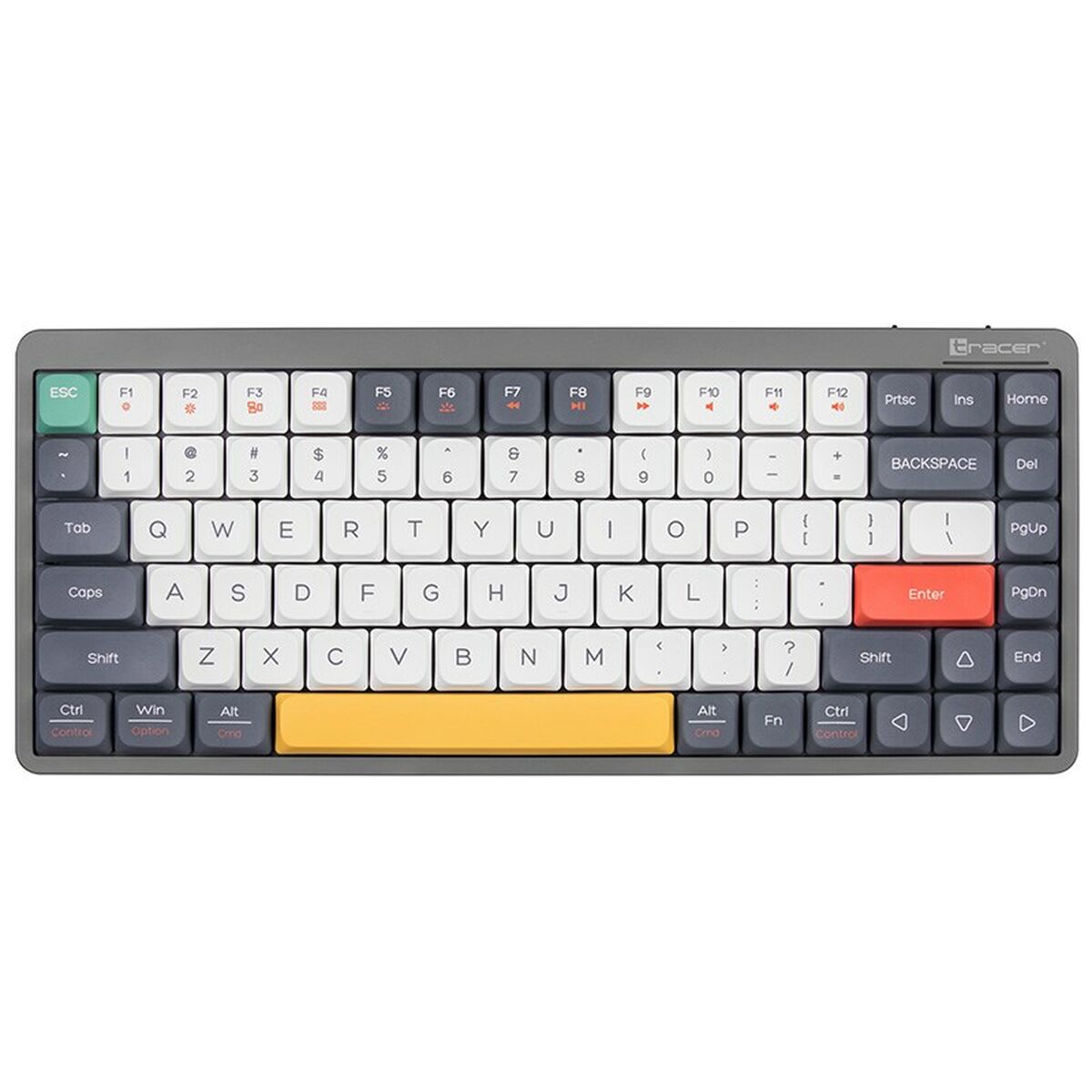 Mechanische Tastatur: Präzision & buntes QWERTY-Design!