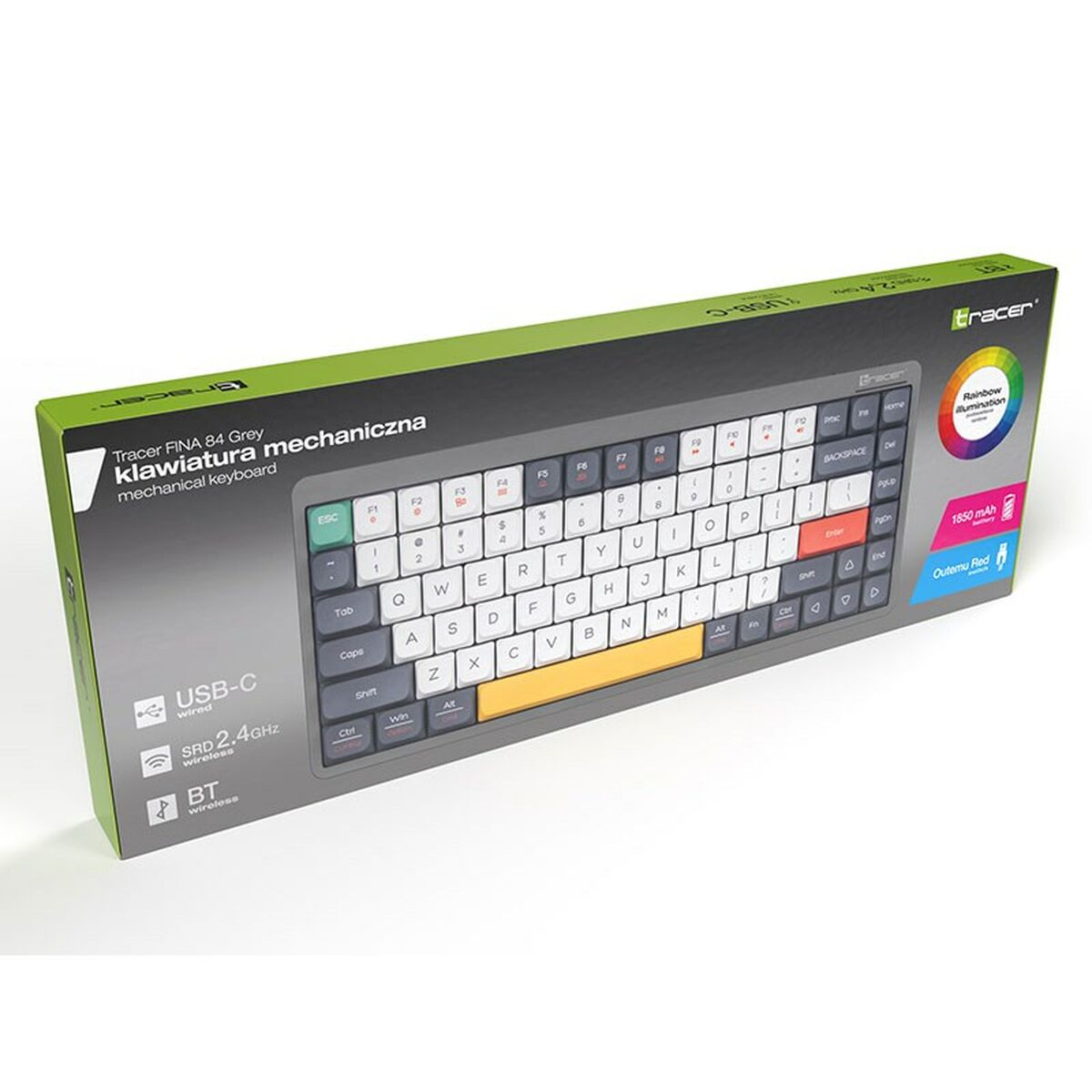 Mechanische Tastatur: Präzision & buntes QWERTY-Design!