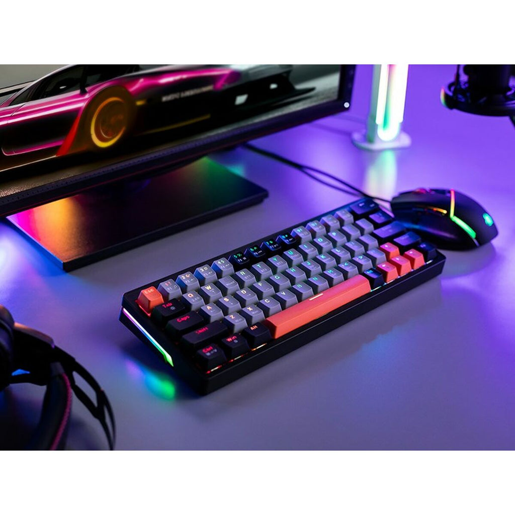 Mechanische Tastatur: Präzision & buntes QWERTY-Design!