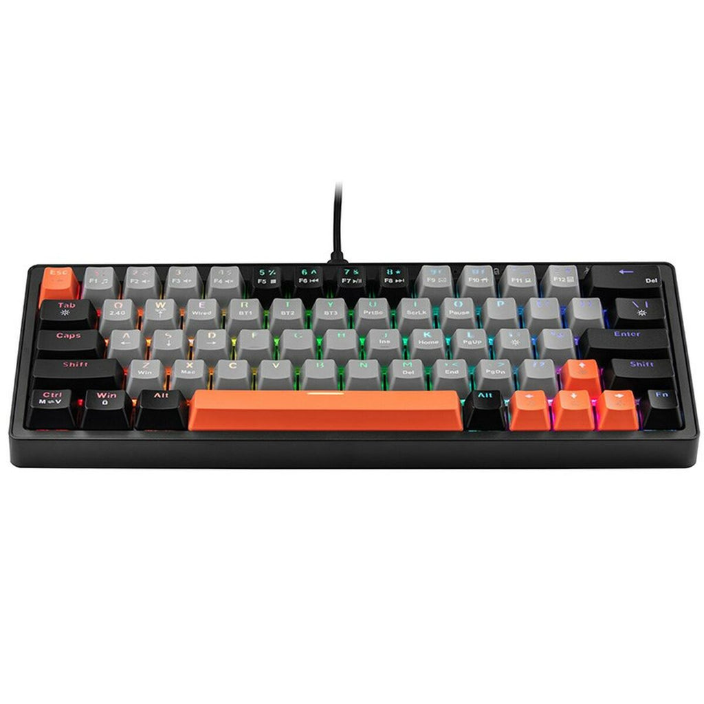 Mechanische Tastatur: Präzision & buntes QWERTY-Design!