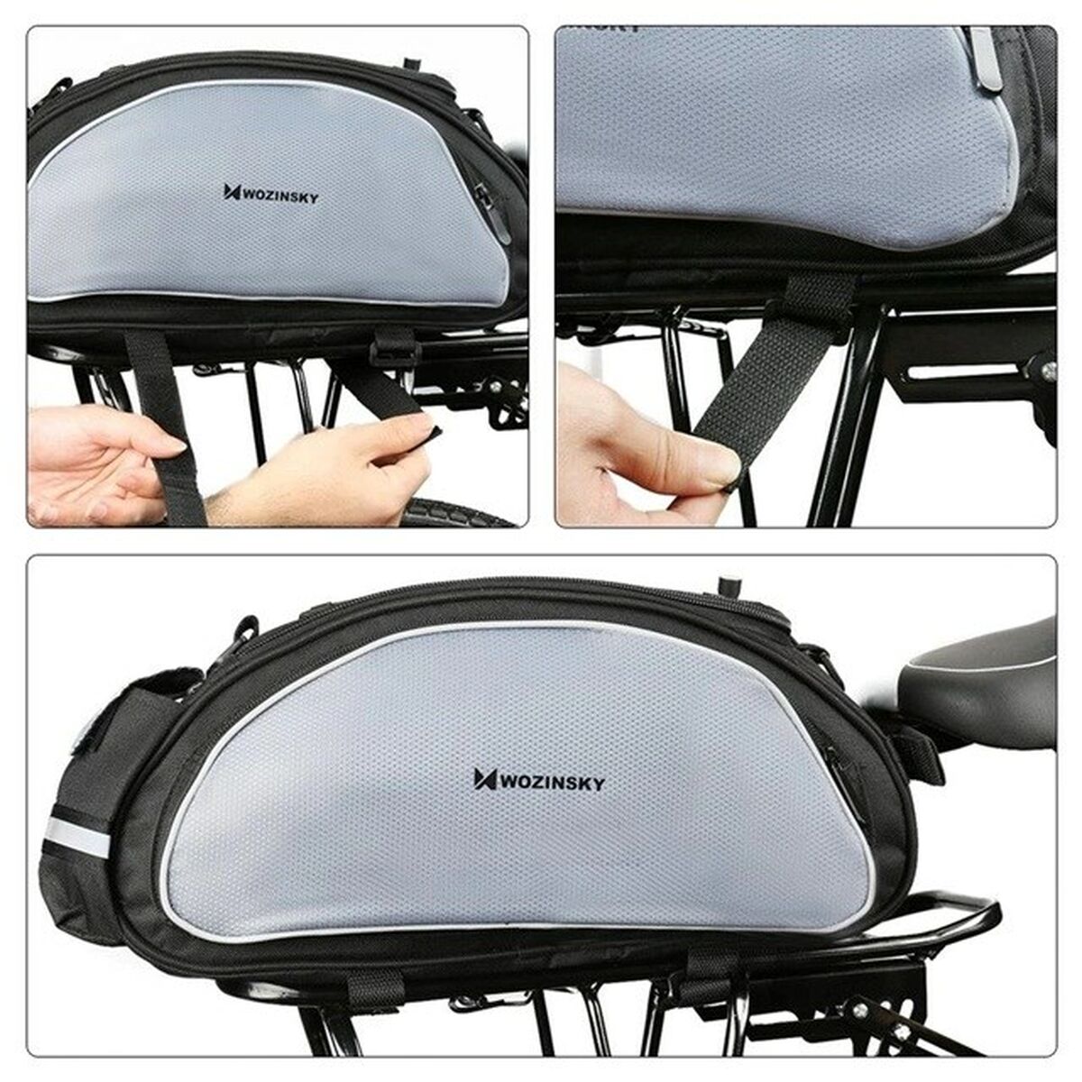 Fahrradtasche Wozinsky WBB1BK