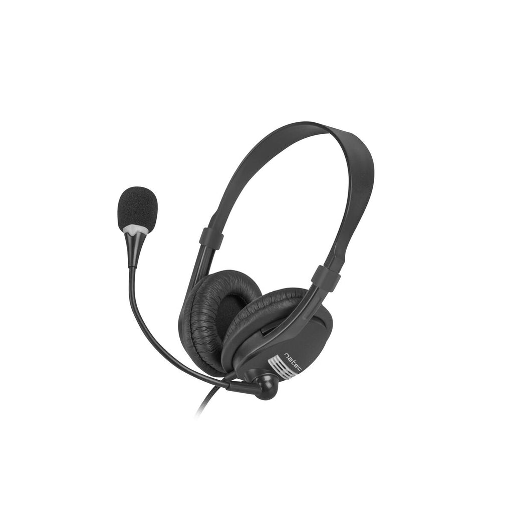 Kopfhörer mit Mikrofon Natec NSL-0294 Schwarz Orange (1 Stück) – LuxeStyle Schweiz