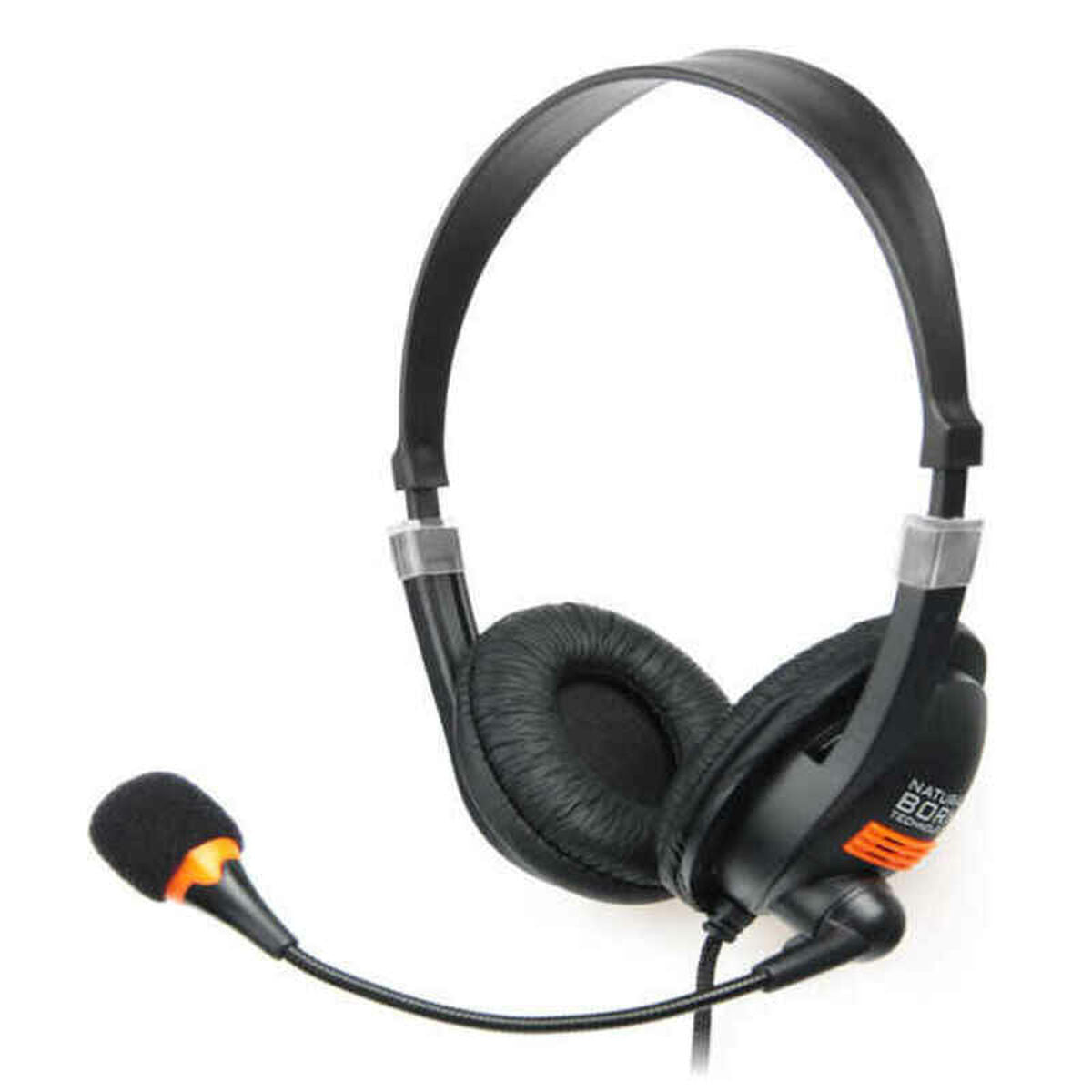 Kopfhörer mit Mikrofon Natec NSL-0294 Schwarz Orange (1 Stück) – LuxeStyle Schweiz