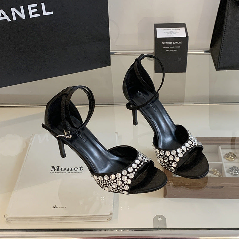 Elegante Stiletto-Sandalen
